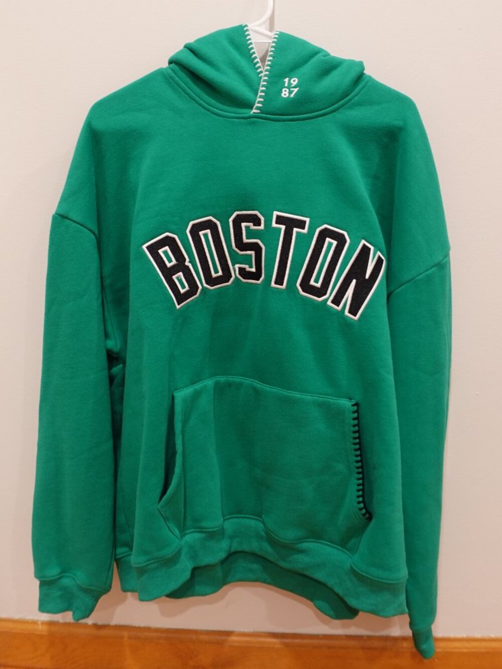 1987 Champions Banner Hoodie in "Clover"